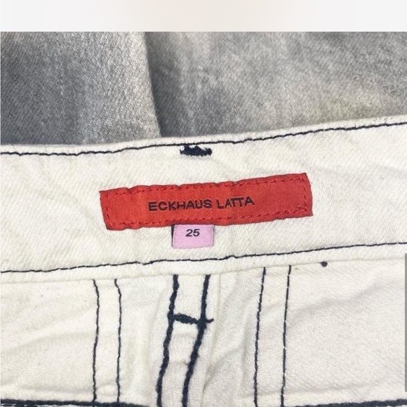 Eckhaus Latta dirty dye EL jeans 25 - Picture 6 of 8